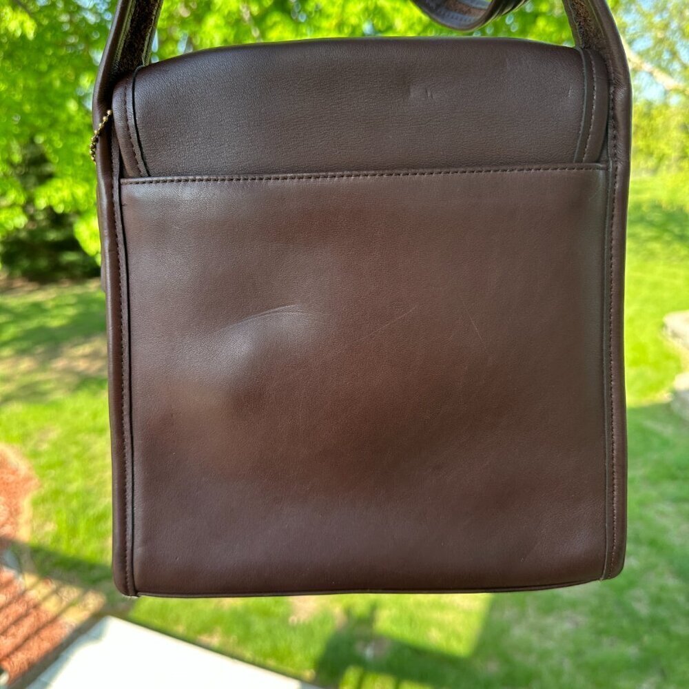 Vintage Coach Shelburne Bag 9038 Brown Color, Excellent Condition - Picture 4 of 15